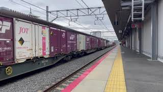 EF6627　東海道本線千里丘駅&おおさか東線JR淡路駅　2021/04/04