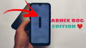 ⚡ OFFICIAL MIUI 12.6 ⚡ - AbhiX ROG Edition v21.5.12❤️ ft. Redmi Note 8 🔥 | What