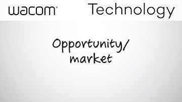 Wacom Digital Ink - Opportunity and market of Digital Ink