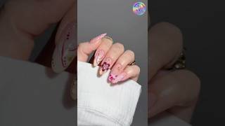 Early Summer Nails Tutorial: Stunning Floral &amp; Plaid Art 🌸#nails #shorts #summernails #vtuber