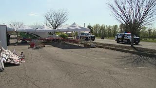 Police: woman hits farmers market stand near Wilkes-Barre