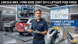 How to Fix a Trunk That Won t Open Ford Edge Lincoln MKX 07-11 Power Liftgate Fuse