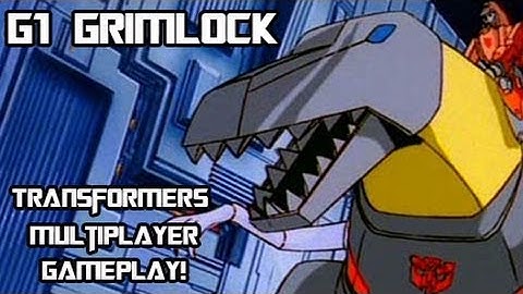 Transformers Fall of Cybertron - G1 Grimlock Multiplayer Gameplay w/ Commentary