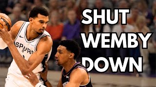 The Suns Cracked the Code on Victor Wembanyama (How To Guard Taller Players)