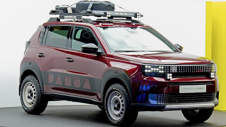 The Fiat Panda 4x4 is BACK ! (Grande Panda 4x4 concept)