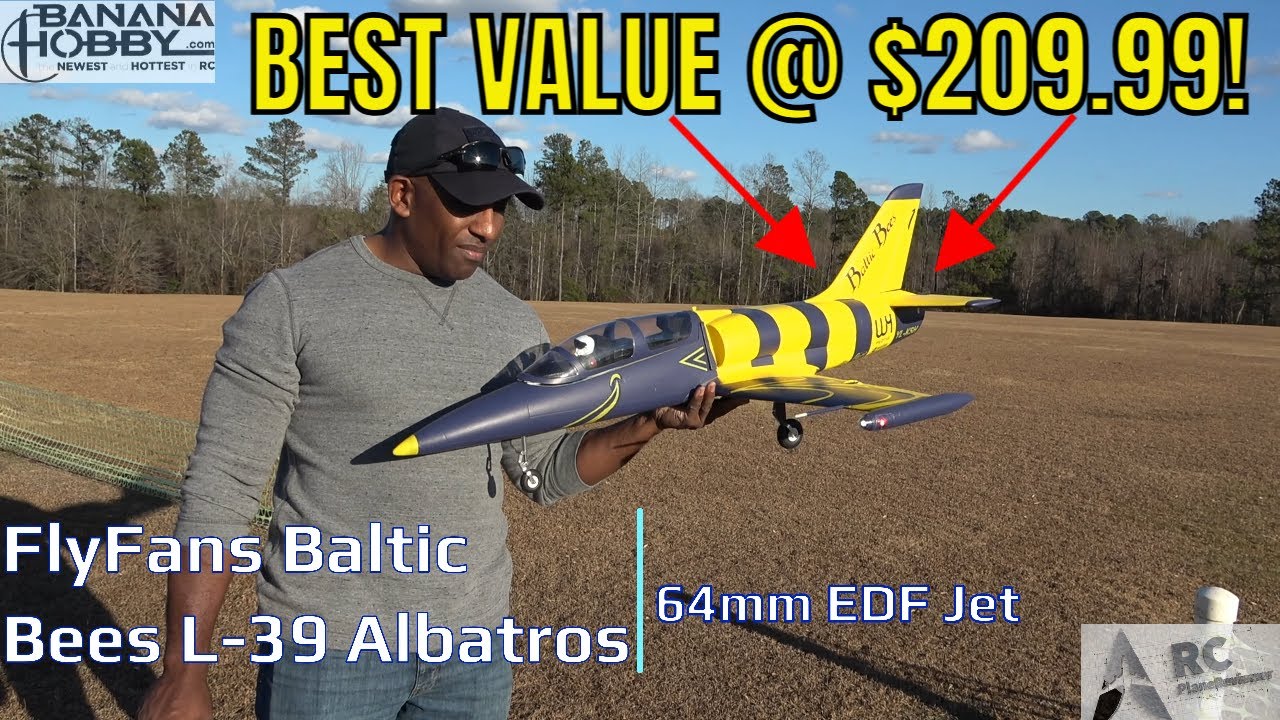 2025s BEST JET FIGHTER Fly-Fans L-39 64mm EDF Jet DOMINATES W/ RC