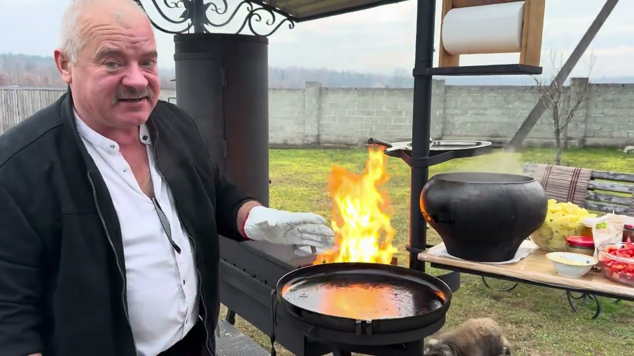 Демонстрація повних можливостей нашого мангалу.