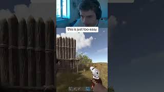 too easy #rust #gaming #snowmers #rustpvp #rustgame