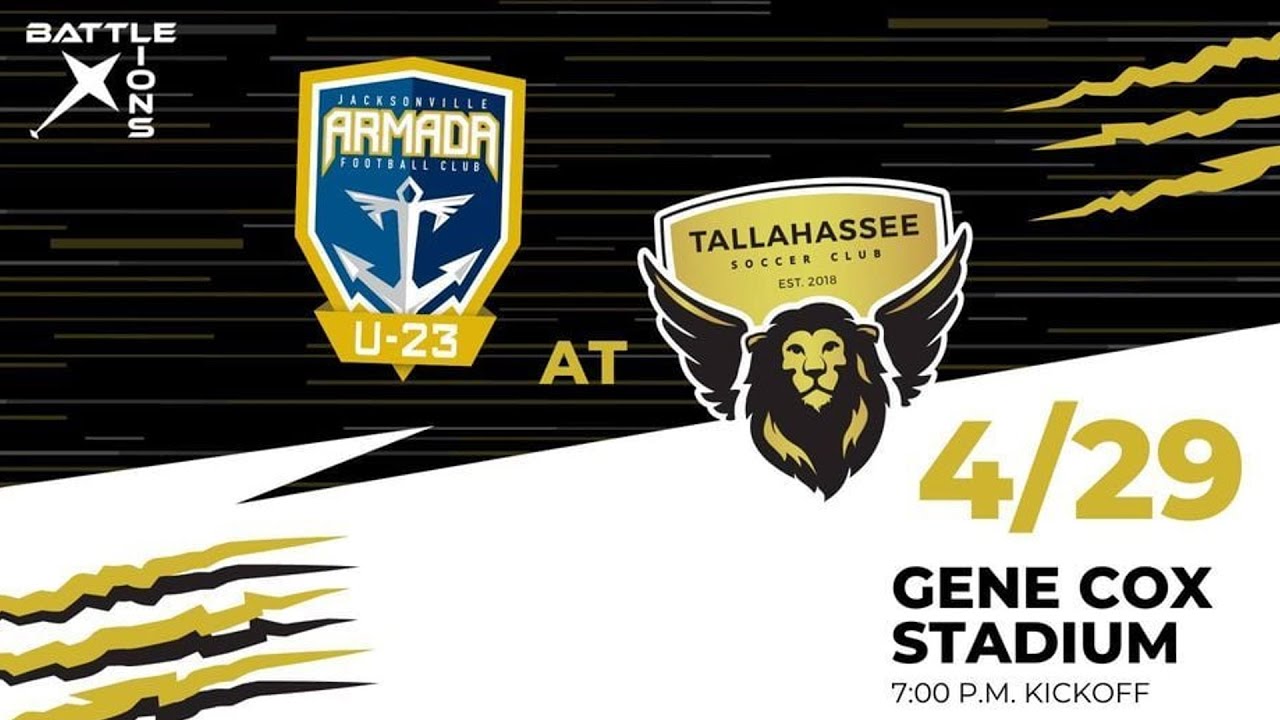 Tallahassee Soccer Club vs Jacksonville Armada (U23) 4.29.2023 YouTube
