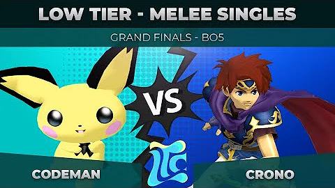 Low Tier Melee Grand Finals : Codeman vs Crono | P...
