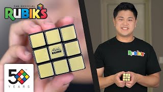 Max Park solves the Rubik's Retro Cube | Rubik's Cube 50th Anniversary