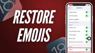 How To Fix Emojis Missing on iPhone iOS 18 After Update