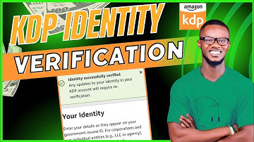 HOW TO DO YOUR AMAZON KDP IDENTITY VERIFICATION