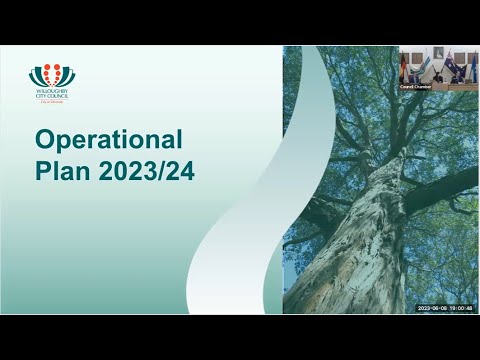 Recording of Operational Plan webinar on 8 June 2023