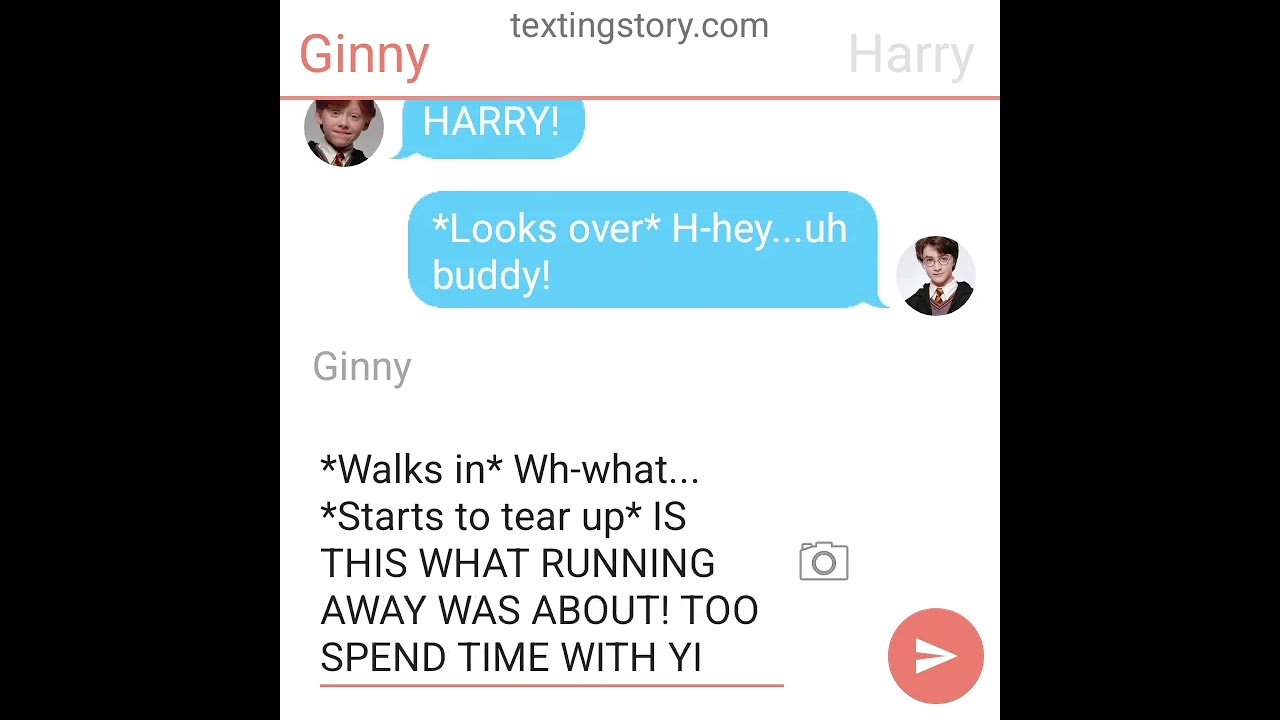 Harry x Ginny (Hinny) Texting Story S2 Ep 8 SERIES Finalie? (Last ep? Read Desc)