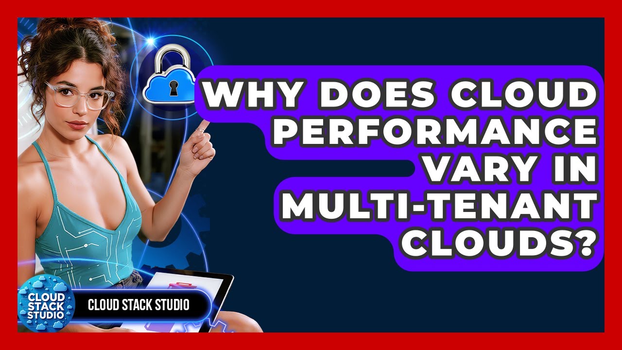 Why Does Cloud Performance Vary In Multi-tenant Clouds? - Cloud Stack Studio
