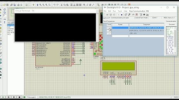 Proteus GPS simulation and parsing NMEA string
