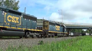 CA11 SB in Gibbstown with CSXT 8828 leading - 8/17/26
