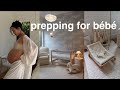 Preparing for Baby | visual diary, nursery tour, 4D ultrasound, 38 weeks pregnant, date night