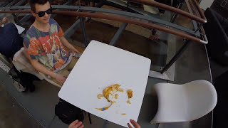 CRAZY MAN SMASHES BANANA (Banana Unboxing) [Public Embarrassment POV]