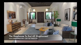 The Shophouse To End All Shophouses! - The Amazing Houses of Isabel Redrup - Call Sue +65 96855190