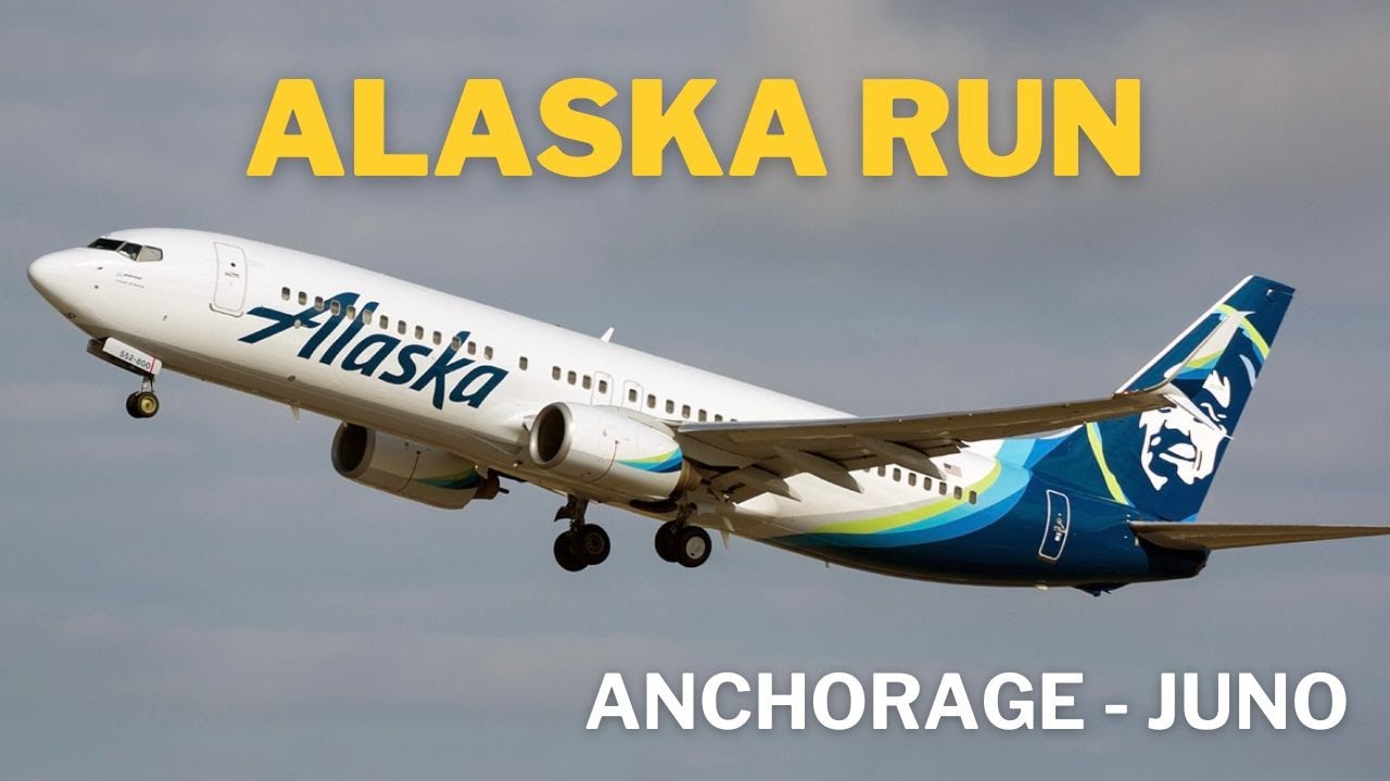 Zibo B737-800NG | Anchorage - Juno | PANC - PAJN | X-Plane 12