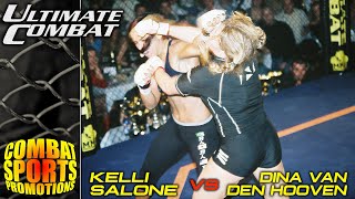 Kelli Salone Vs Dina Van Den Hooven Female Mma Fight - Full Mma Fight - Ultimate Combat 8