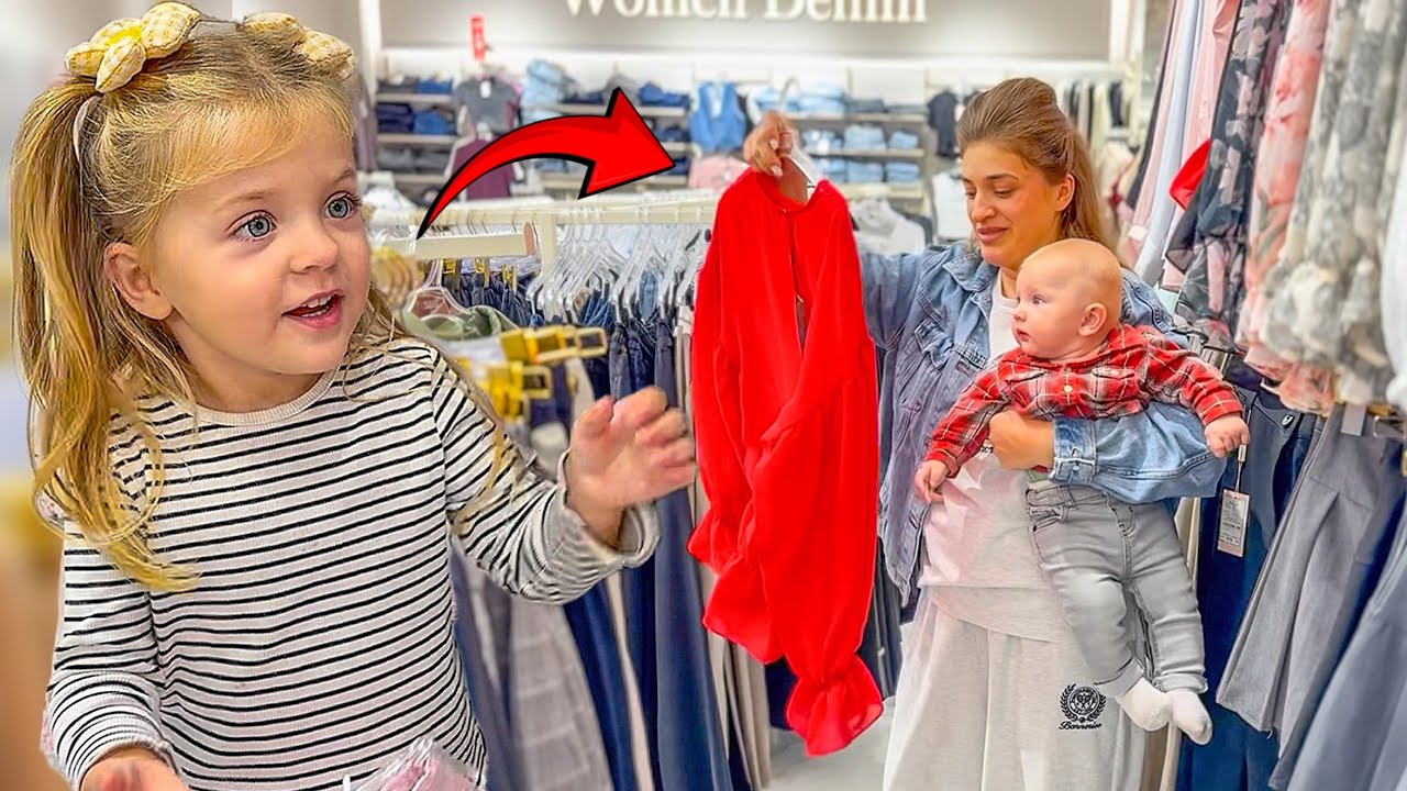 Melania îmi ALEGE haine în MAGAZIN/ Cum voi ARǍTA oare?