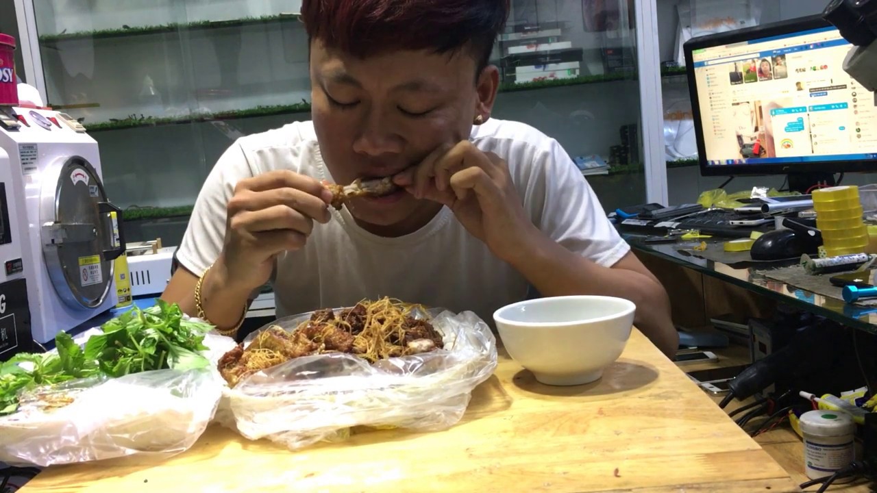 REVIEW MÓN VỊT RANG RIỀNG SIÊU BÉO NGẬY - YouTube