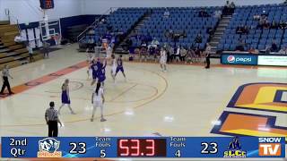 Snow College Women’s Basketball Highlights 2017-18