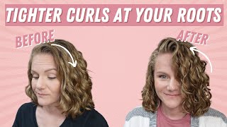 How to Get Tighter Curls at Your Roots