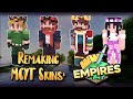 Remaking Empires SMP MC Skins! #𝟐 | Speedpaint