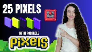 PIXELS | 25 PEÇAS - INFINI-PORTABLE #pixels