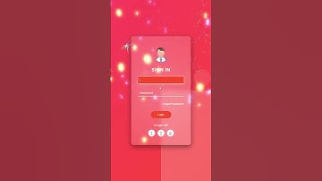 Firework login form Using HTML CSS |#loginform #coding #webdevelopment #website #signup #motivation