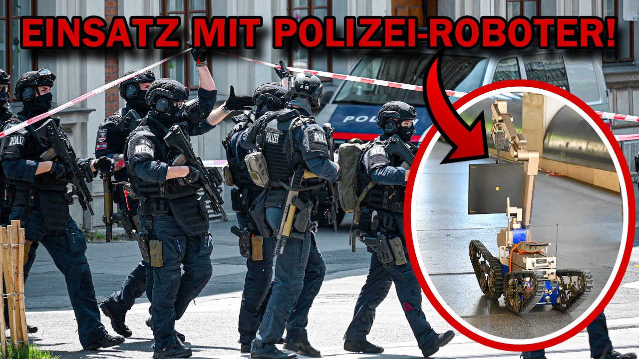 BOMBENDROHUNG in Wiener UNIVERSITÄT | WEGA & COBRA Großeinsatz