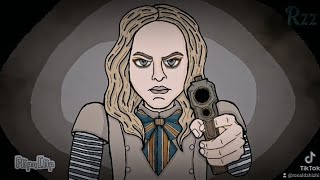M3GAN vs Chucky (flipaclip) animation | Ronald zhi zhi