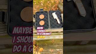 One-off custom USA handmade Can And Bottle Opener high polished carbon steel buffalo coin scales