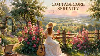 Lofi Beats for Dreaming &amp; Detaching (Guitar &amp; Vinyl Sunset)​#lofi #cottagecore #relaxingmusic 