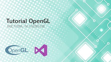 Tutorial OpenGL - Basic Tutorial (04. A Colored Cube)