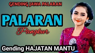 GENDING JAWA UYON UYON PENGANTAR TIDUR - GENDING PALARAN TERBAIK - COCOK KAGEM HAJATAN 