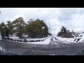 逆走する自転車通学高校生