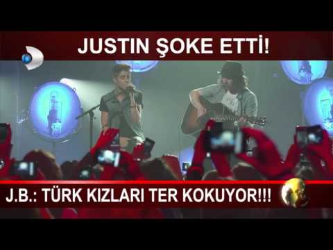 Justin Bieber - Türk kızları ter kokuyor (kanal D)