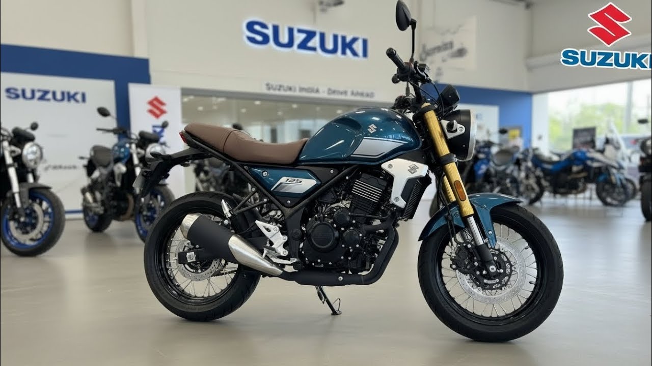 New Year 2026 Surprise 🎉 Suzuki Thunder 125 Retro Bike | Features और Price Leak