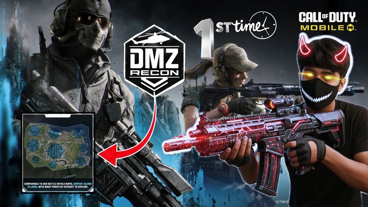 First Time DMZ Recon Mode Gameplay 😱 | Call of Duty Mobile Live 🔴 #codm ...