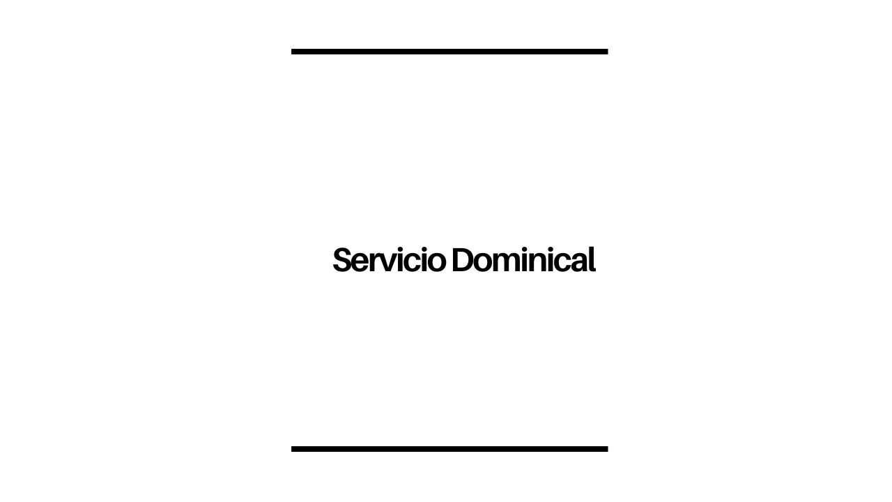 ADV | Servicio Dominical | Pastor Raul Rubio