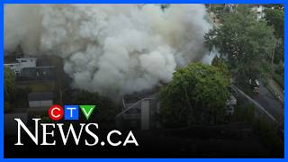 Kebakaran besar di gedung apartemen New Westminster