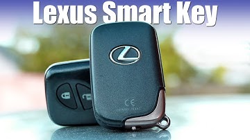 How to replace Lexus smart remote key battery