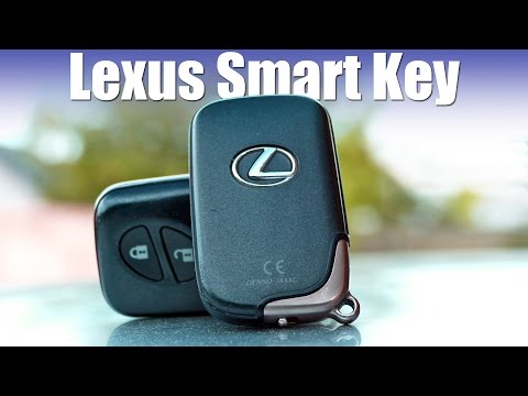 How to replace Lexus smart remote key battery