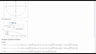 Numerically solving differential equations of motion Details