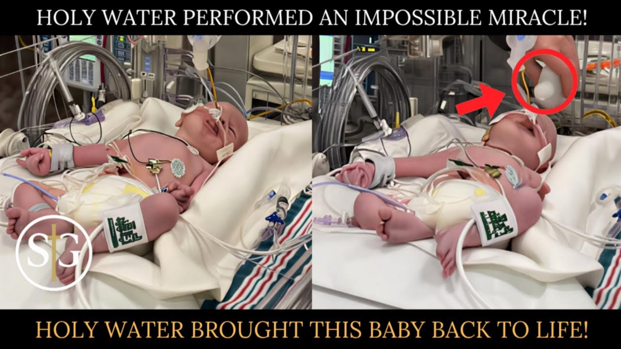Экстренное крещение оживило клинически мертвого младенца.